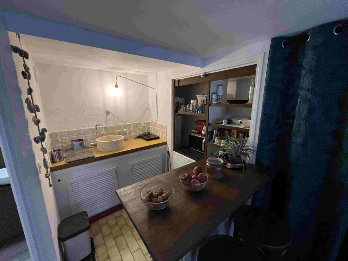 Studio Avec Terrasse Sur Cour, Authentique, Calme Avinyon Dış mekan fotoğraf