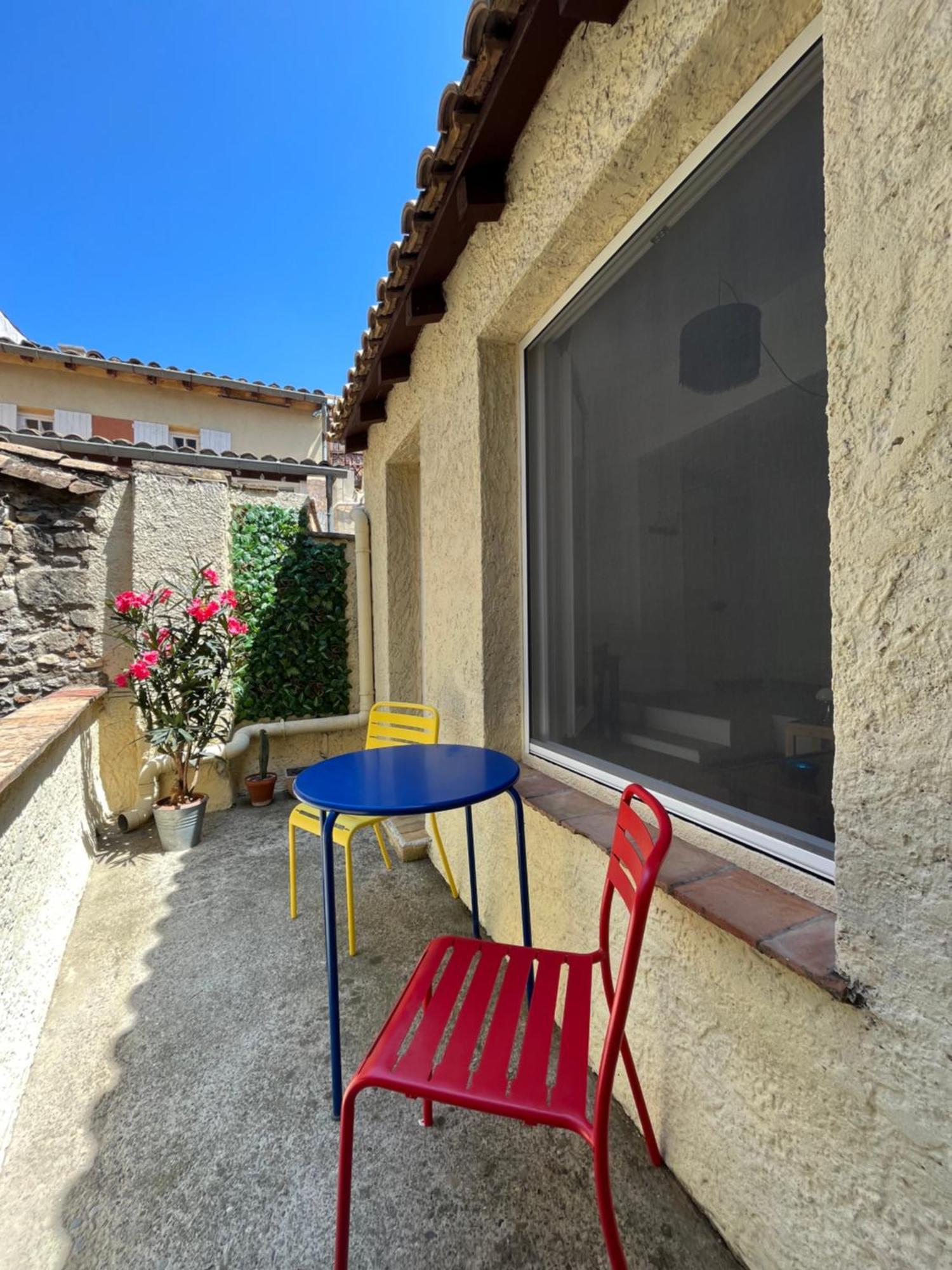 Studio Avec Terrasse Sur Cour, Authentique, Calme Avinyon Dış mekan fotoğraf